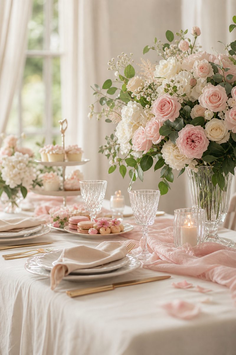 A bridal shower invitation made with Qumo